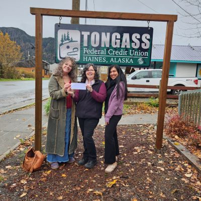 Tongass Federal Credit Union donation Oct 2023
